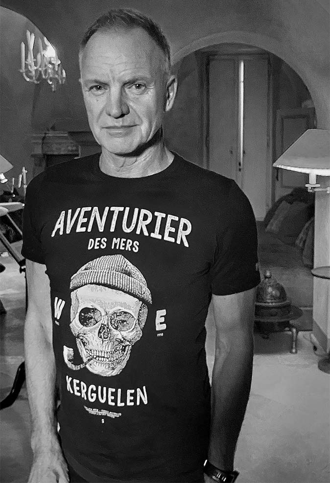 Sting en T-shirt Aventurier des Mers