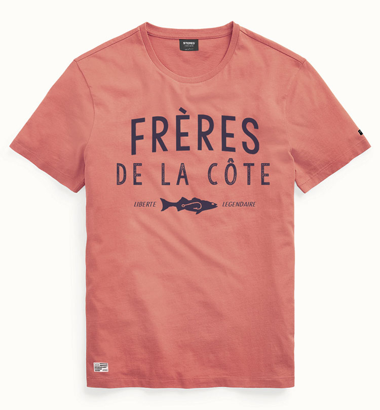 T-shirt frère de la côte